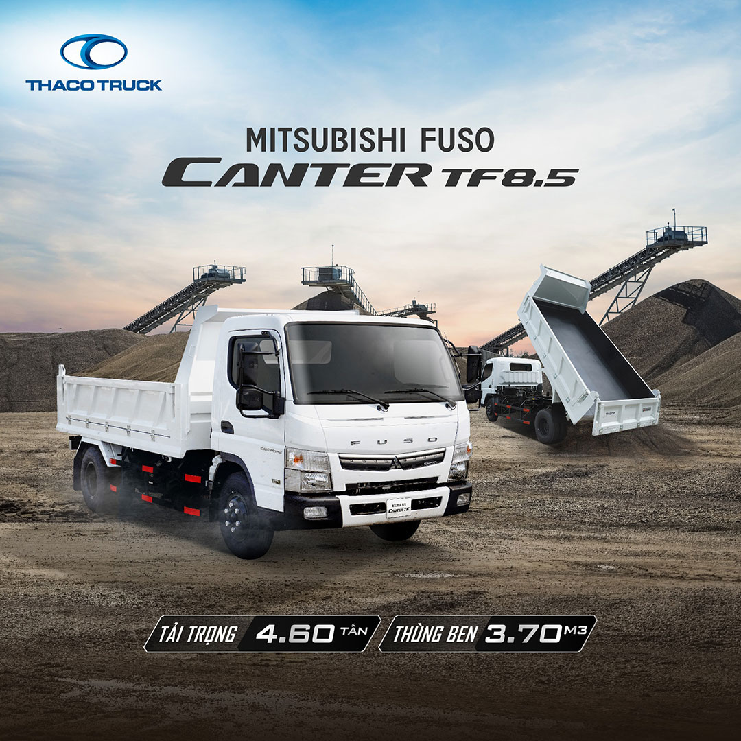 Xe Ben Mitsubishi Fuso Canter TF8.5